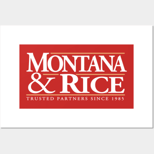 Montana & Rice Posters and Art